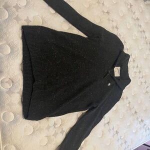 Abercrombie & Fitch Charcoal Cowl Neck Sweater